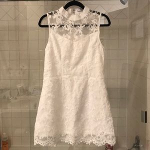 Endless Rose white lace dress. Worn one time!